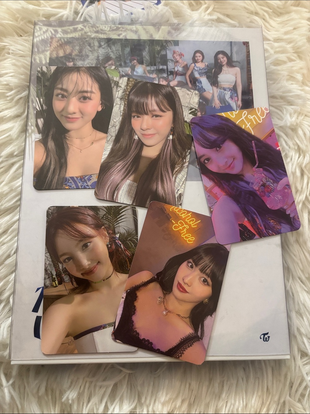 Twice album / Momo, Jihyo, Jeongyeon and Nayeon photocards